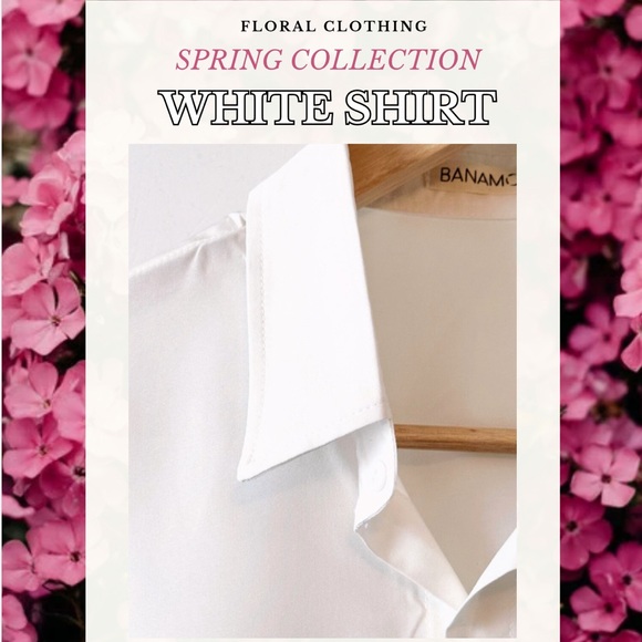 🤍𝐒𝐇𝐎𝐏𝐄𝐄 𝑊ℎ𝑖𝑡𝑒 𝑠𝑐ℎ𝑜𝑜𝑙 𝑠ℎ𝑖𝑟𝑡🤍 - Picture 2 of 2